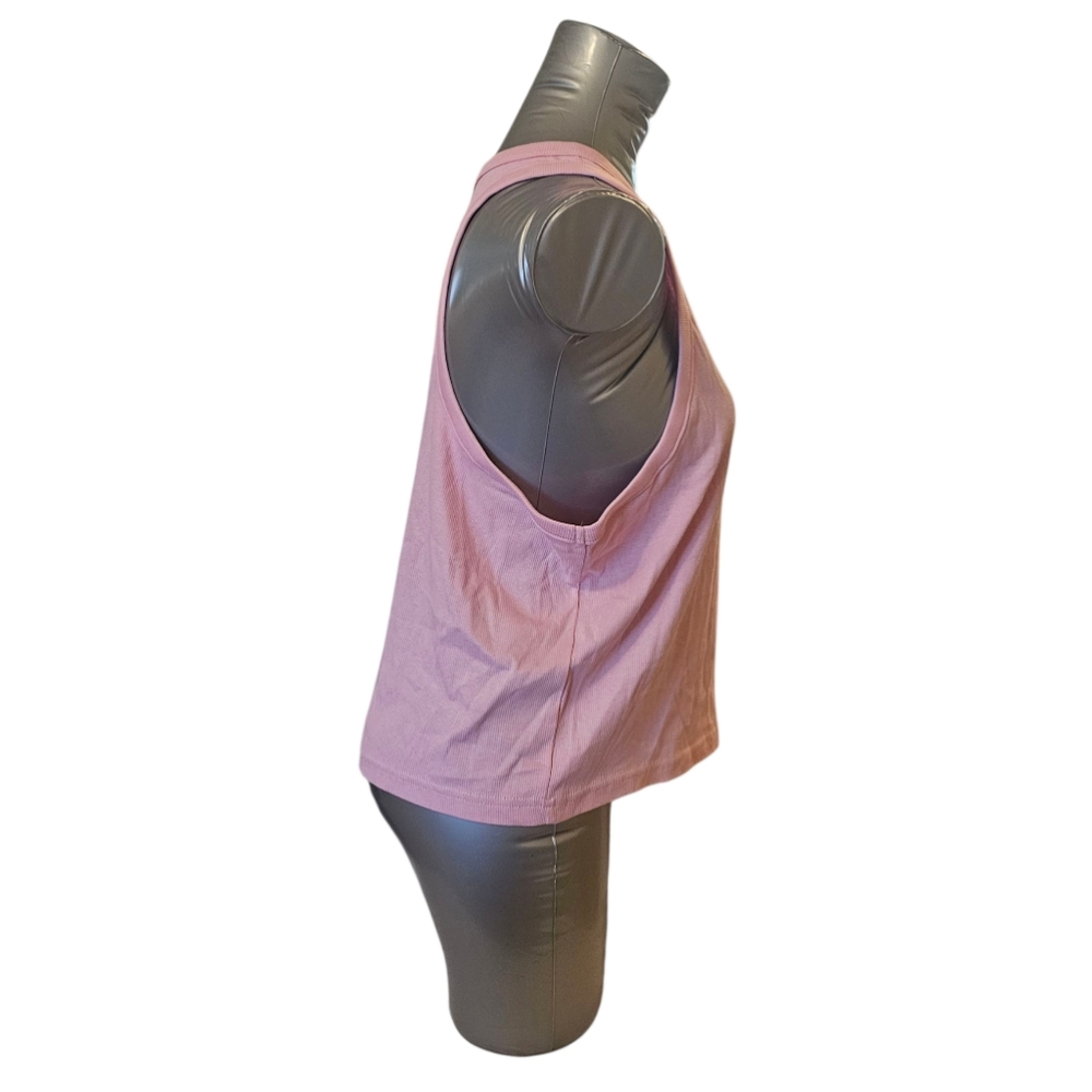 Pink Divided H&M Women's Ribbed Tank Top - Picture 4 of 10
